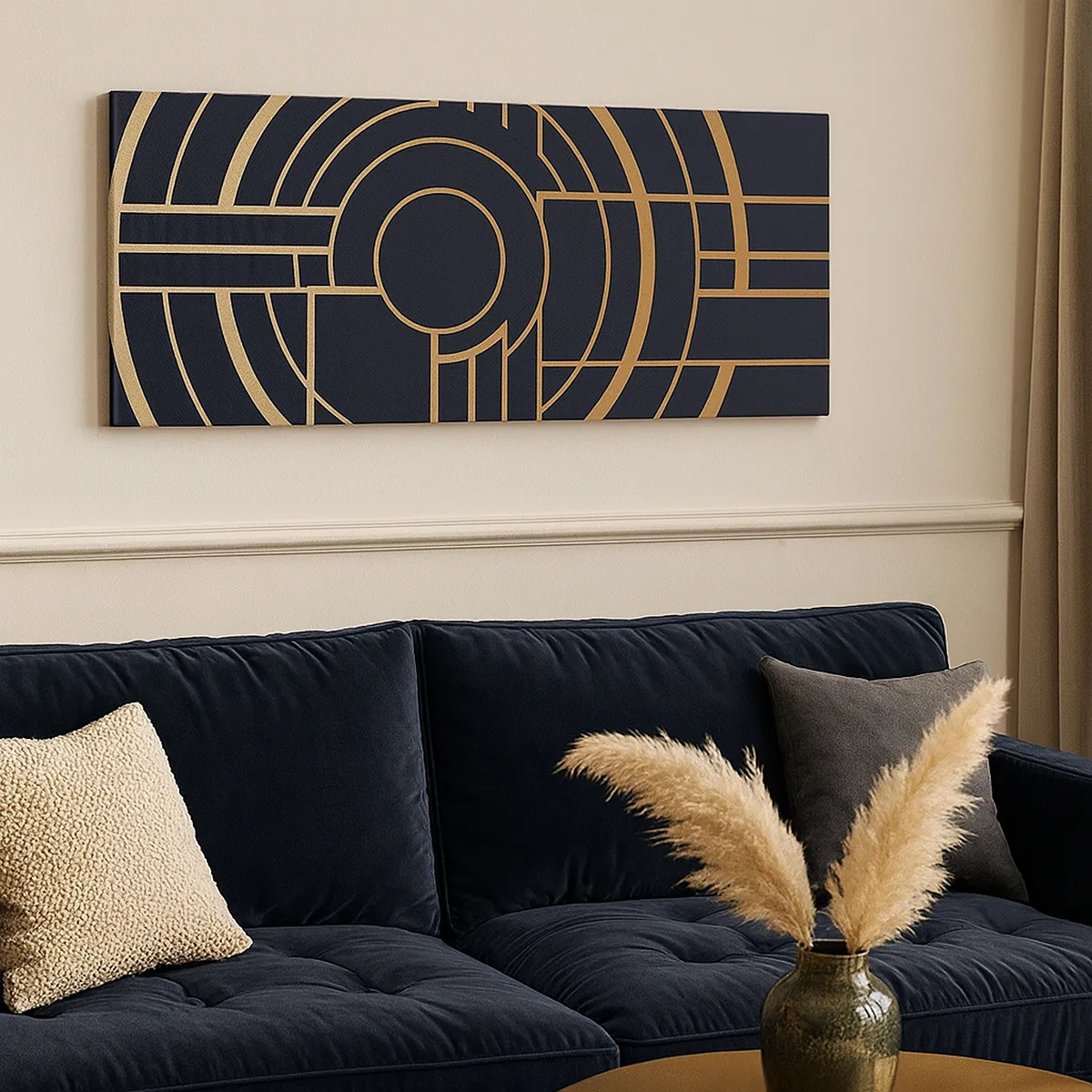 Quadro em tela - Rotação das coisas - 30x30 cm