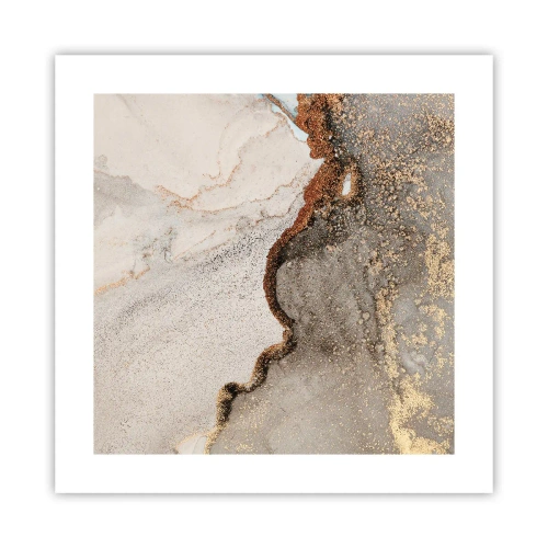 Pôster - No limite das cores - 40x40 cm