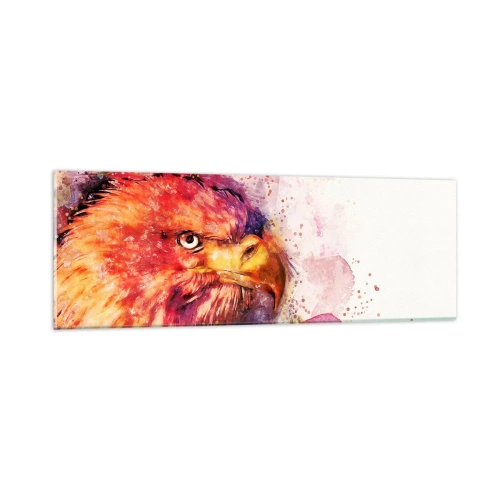 Quadro em vidro - Não quer saber o que estou a pensar - 90x30 cm