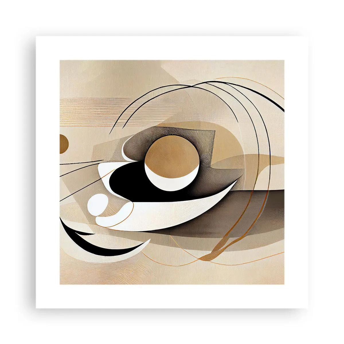 Pôster - Composição: a essência da palavra - 40x40 cm
