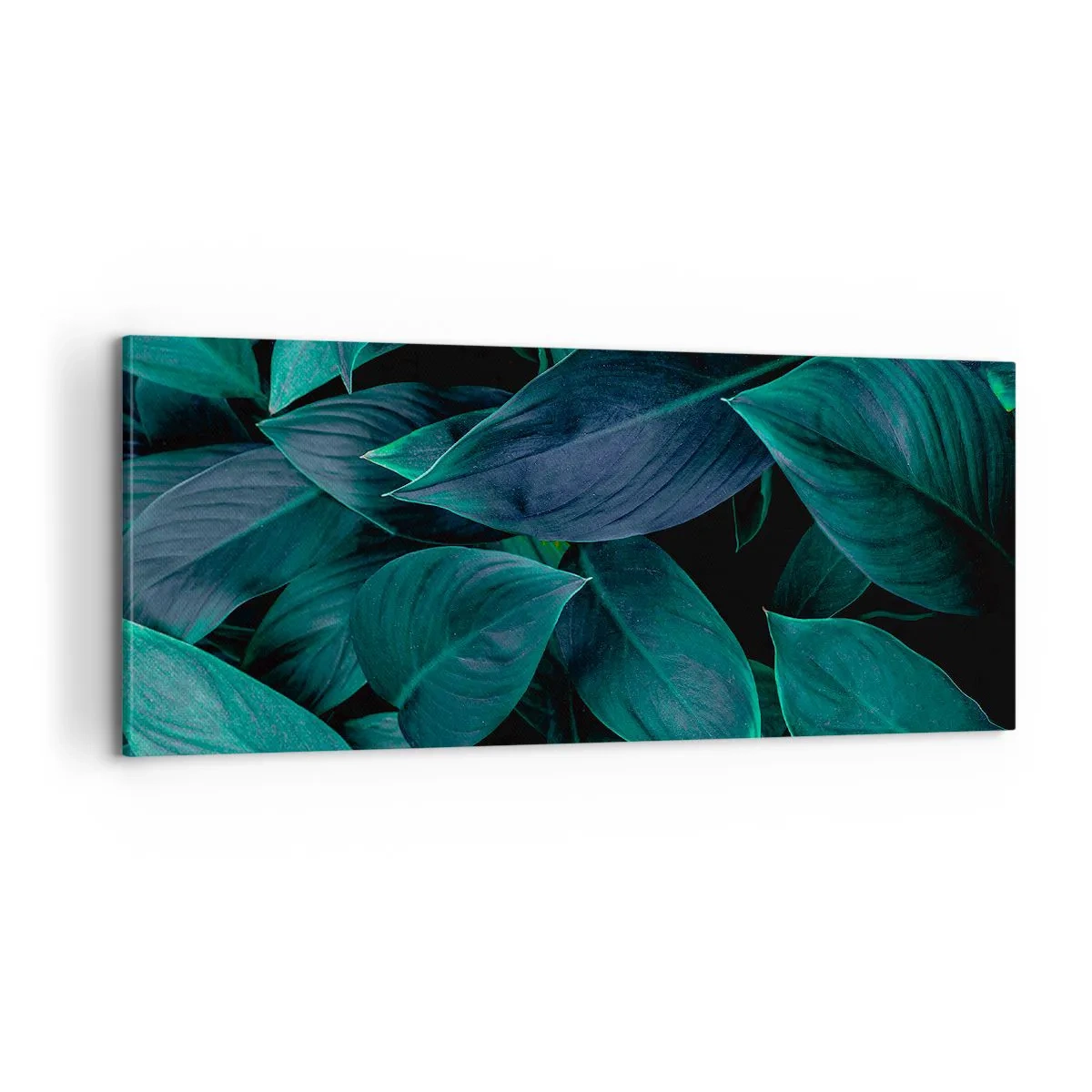 Quadro em tela - Verde em si - 100x40 cm