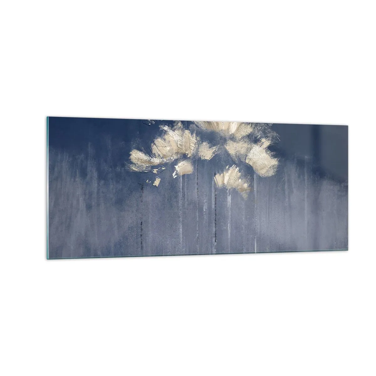 Quadro em vidro - Como pétalas ao vento - 100x40 cm