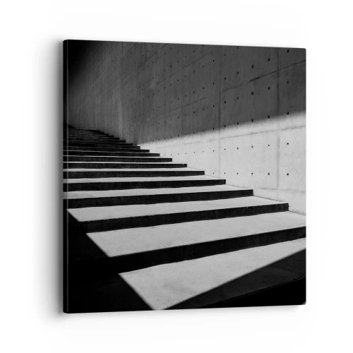 Quadro em tela - A beleza crua do modernismo - 40x40 cm