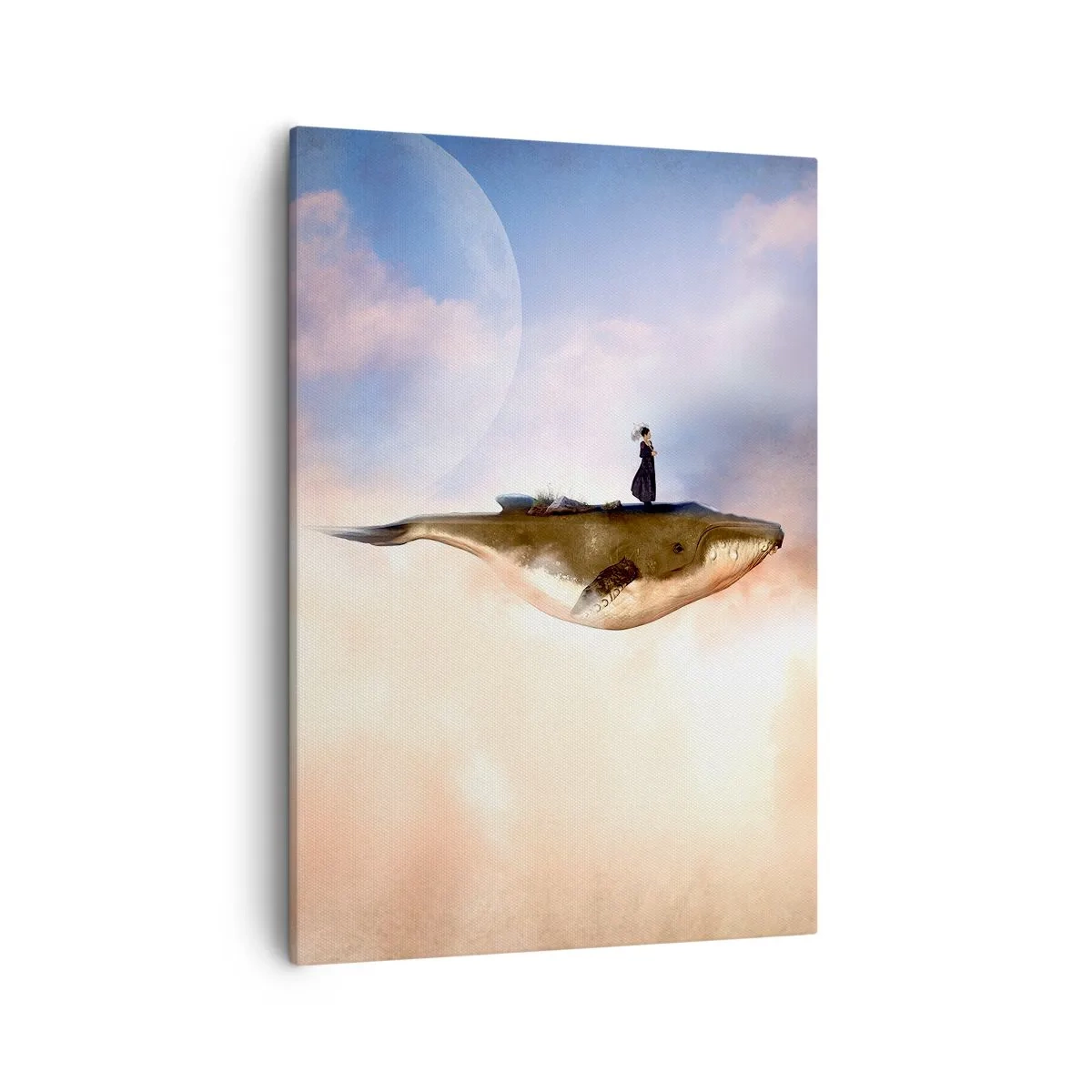 Quadro em tela - Uma viagem surreal - 50x70 cm
