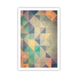 Pôster - República dos triângulos - 61x91 cm