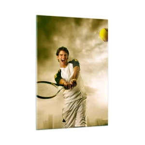 Quadro em vidro - Energia e alegria - 50x70 cm