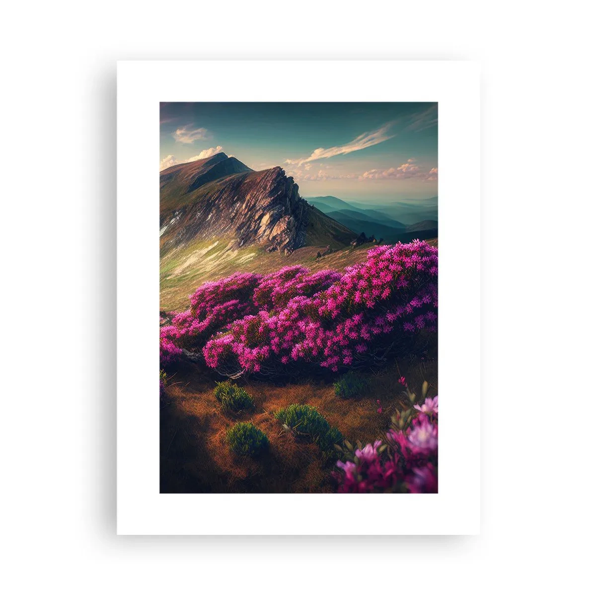 Pôster - Verão nas montanhas - 30x40 cm