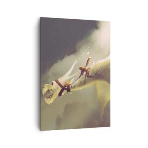 Quadro em tela - A resgatar o mundo - 70x100 cm