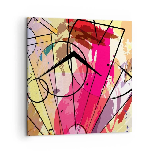 Quadro em tela - Explosão - 50x50 cm