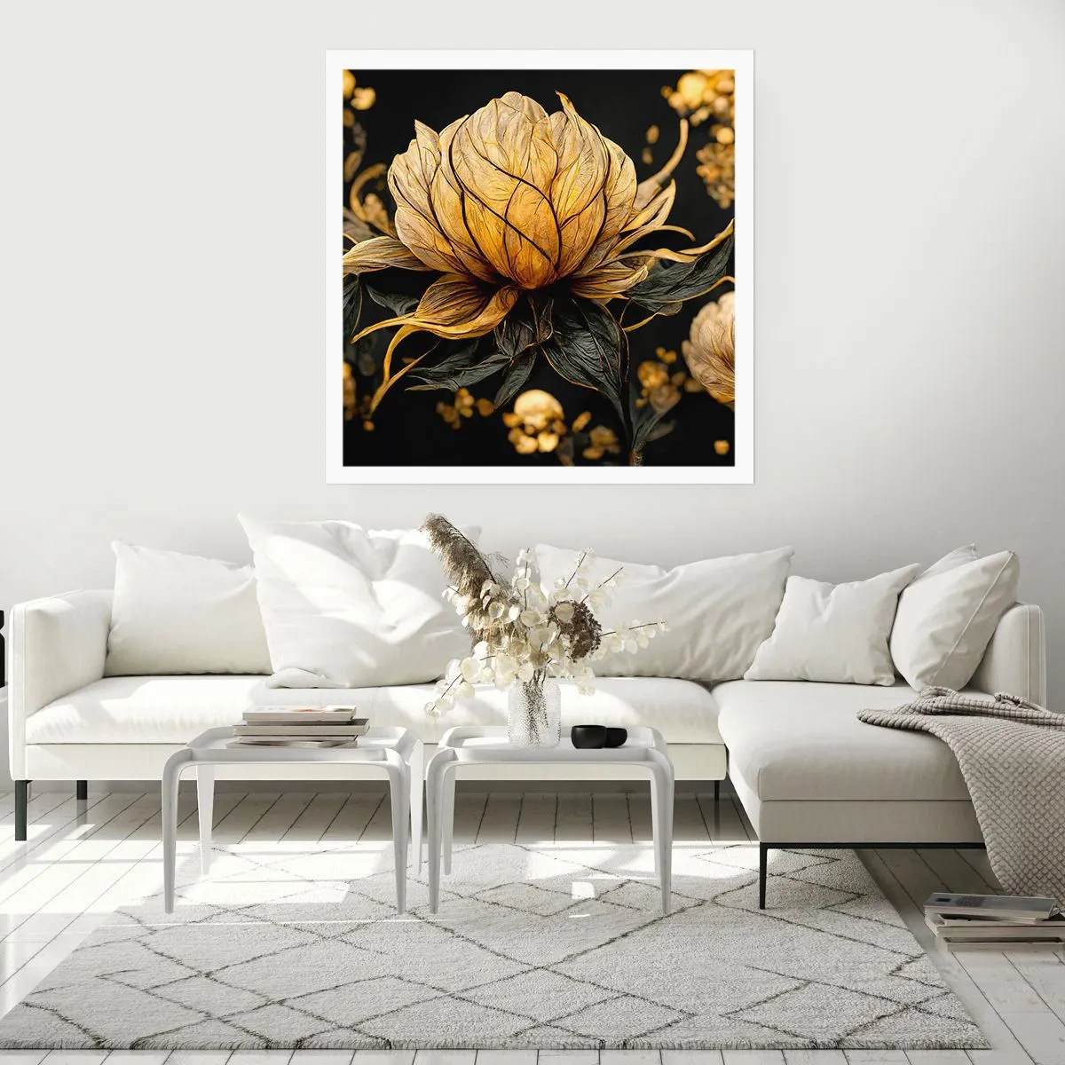 Pôster - Fragilidade sutil - 40x40 cm