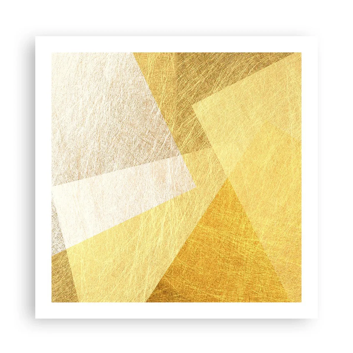 Pôster - Clima geométrico - 60x60 cm