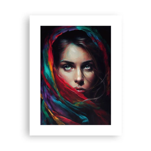 Pôster - Mistério de olhos verdes - 30x40 cm