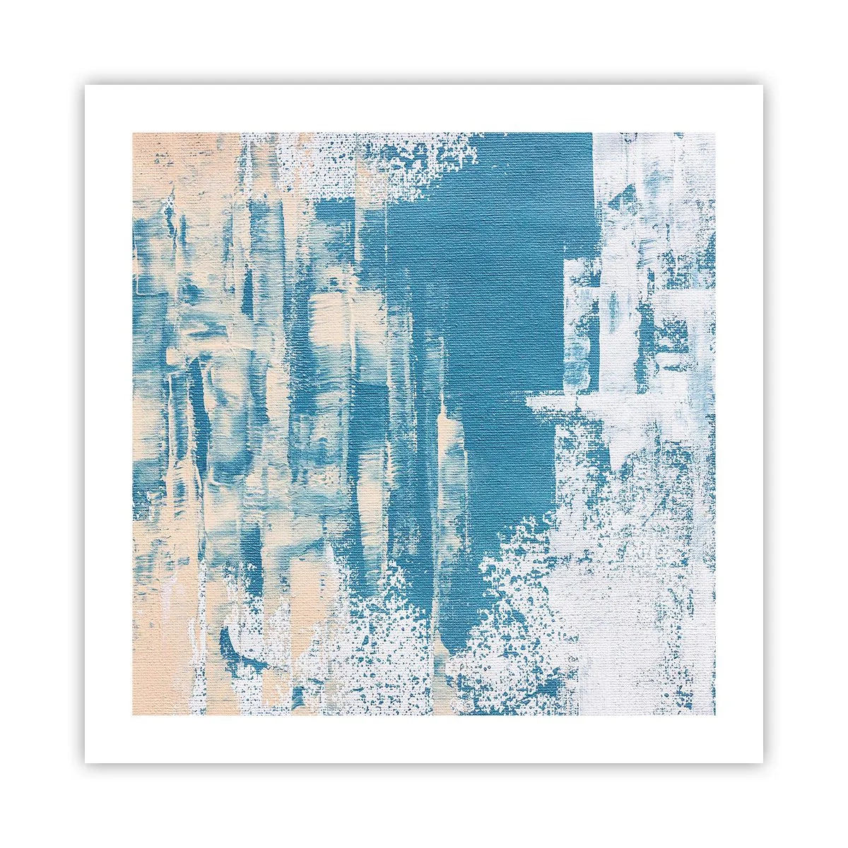 Pôster - Através da estalactite de gelo - 50x50 cm