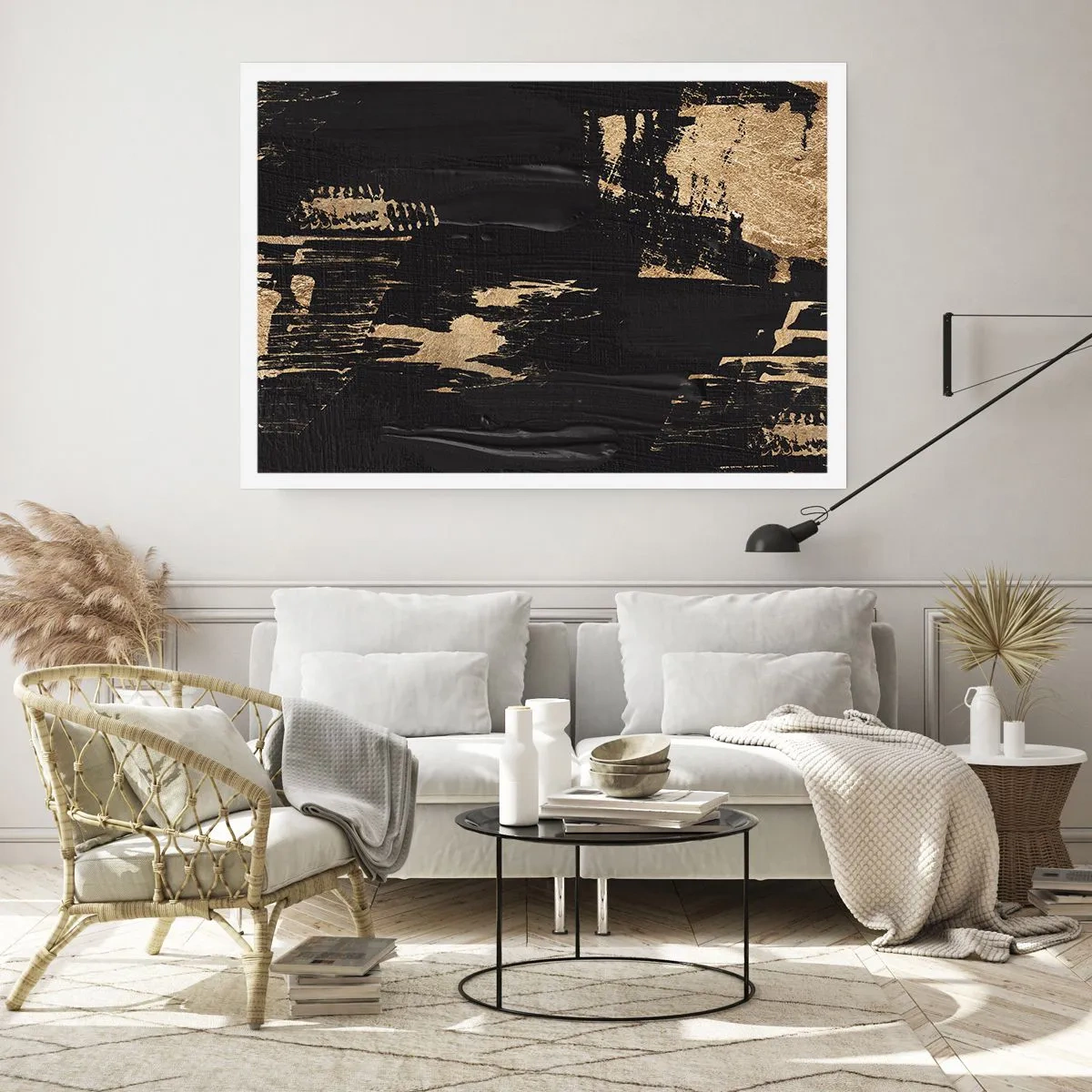 Pôster - Rastro de toque - 91x61 cm