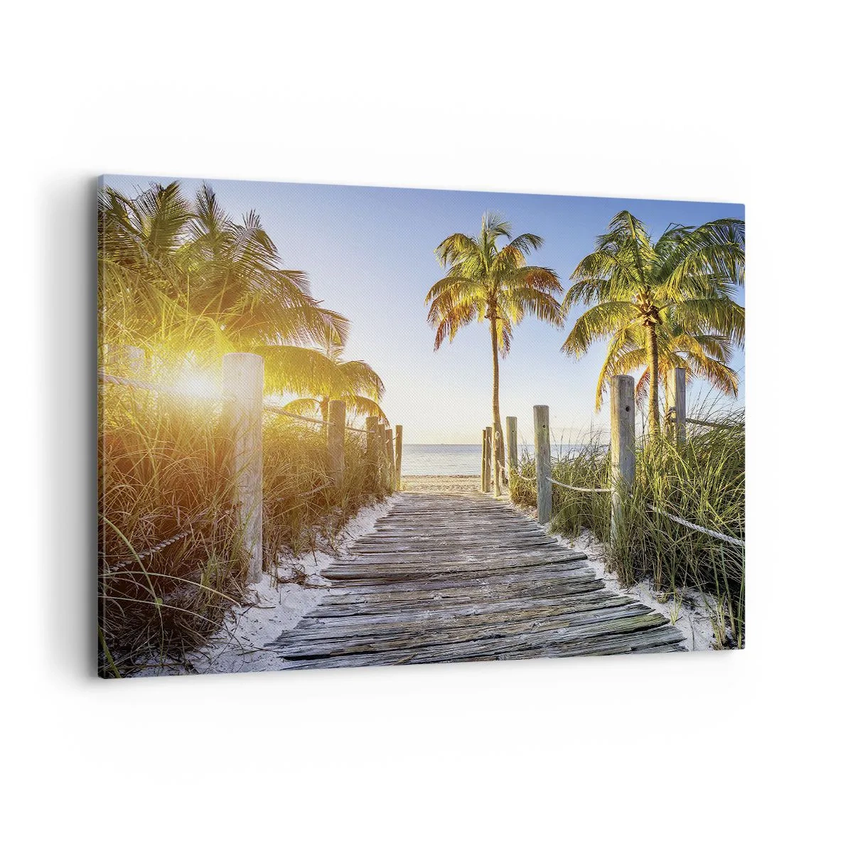 Quadro em tela - Direto para o paraíso - 120x80 cm