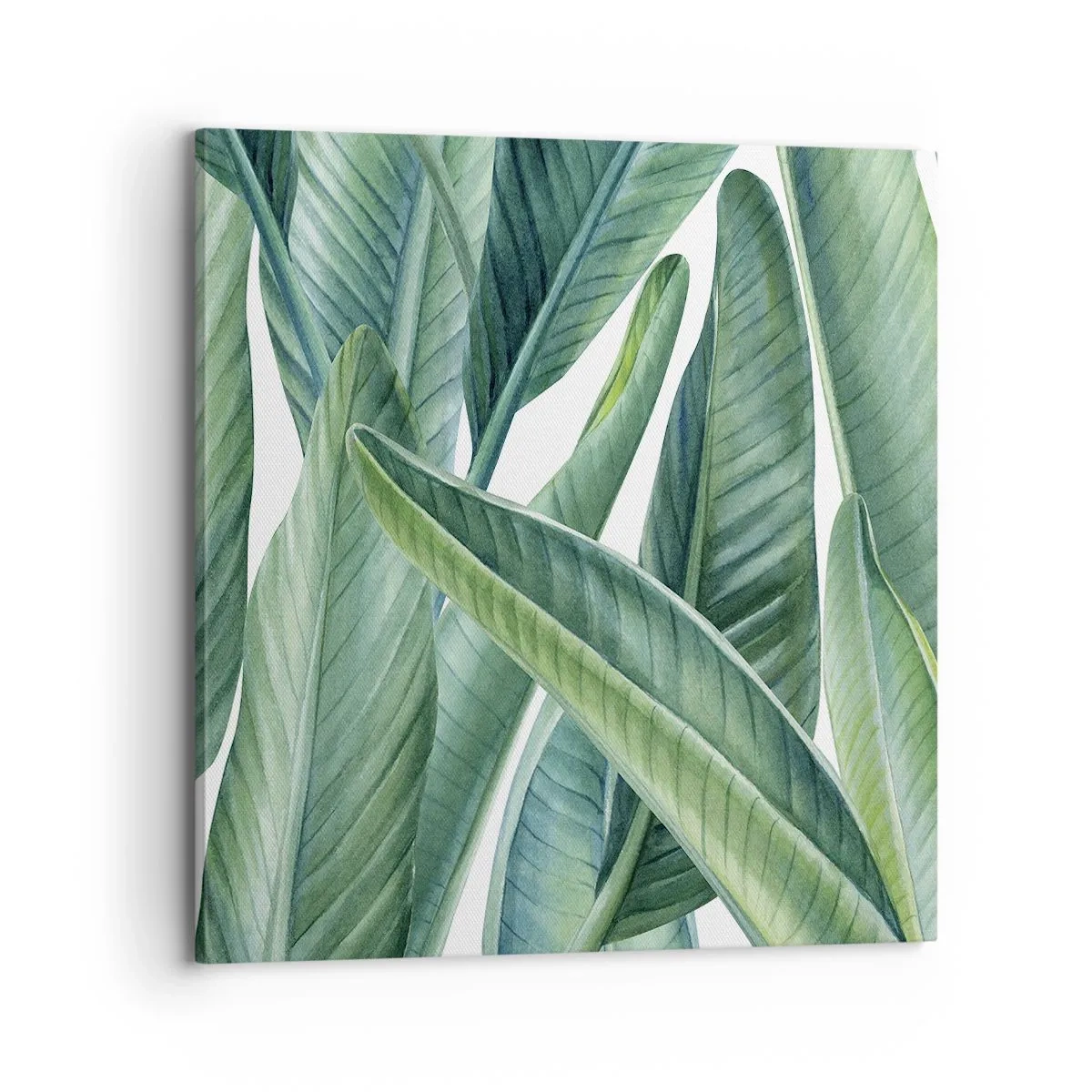 Quadro em tela - O próprio verde - 70x70 cm