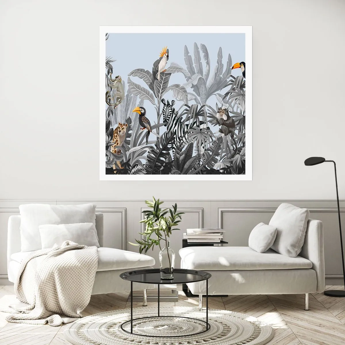 Pôster - Conto de fadas africano - 40x40 cm