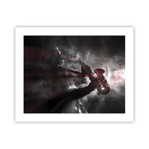 Pôster - Nos fumos do jazz - 50x40 cm