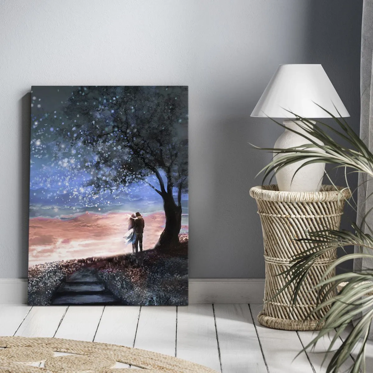 Quadro em tela - Espetáculo estrelado - 50x70 cm