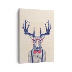 Quadro em tela - Extravagância engraçada - 50x70 cm