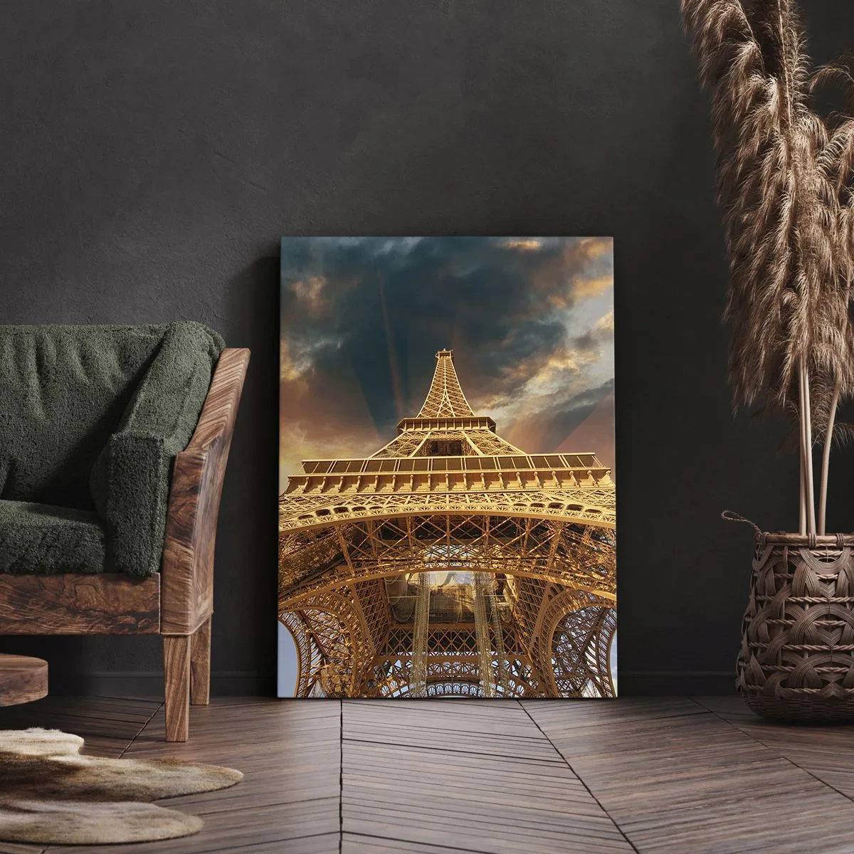 Quadro em tela - Como a humanidade chegou ao céu - 50x70 cm