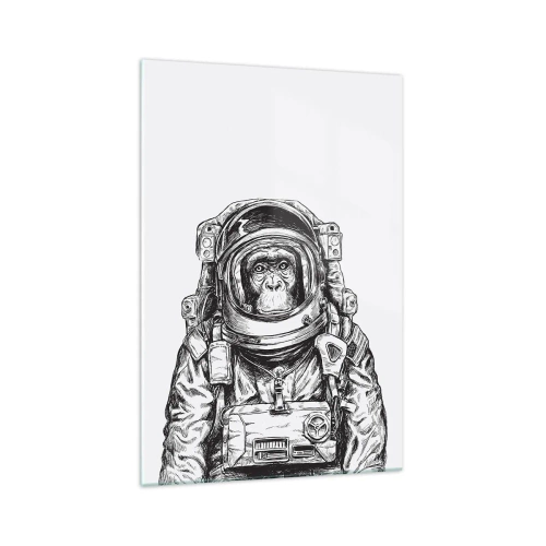 Quadro em vidro - Evolução alternativa - 70x100 cm