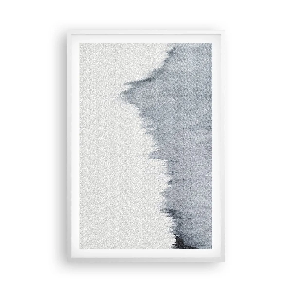 Pôster em moldura branca - Um registo misterioso - 61x91 cm