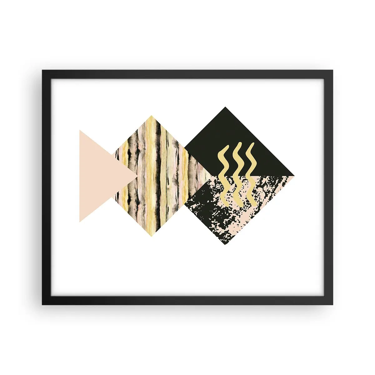 Pôster com moldura preta - Não é tão simples assim - 50x40 cm