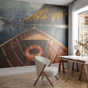 Papel de parede personalizado Premium Canvas - Excursão na montanha - Paisagem, Montanhas, Alpes