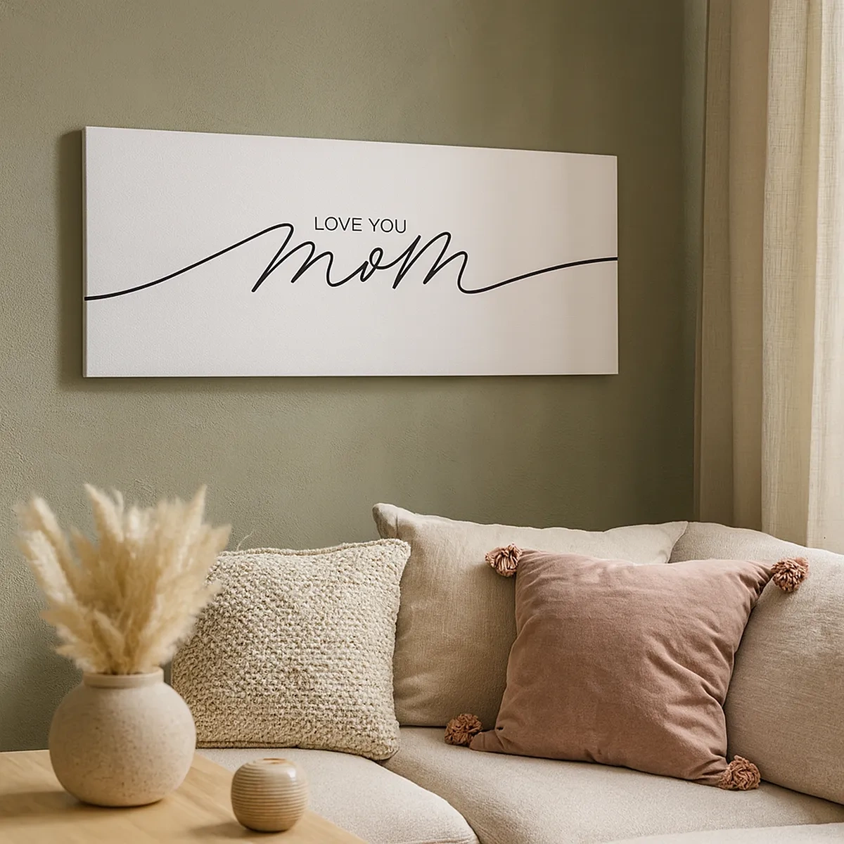 Quadro em tela - Uma grande emoção - 30x30 cm