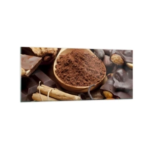 Quadro em vidro - O melhor para as tristezas - 120x50 cm