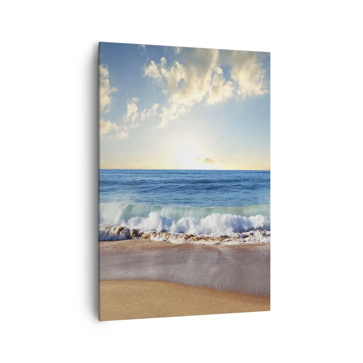 Quadro em tela - Movimento e quietude ao mesmo tempo - 70x100 cm