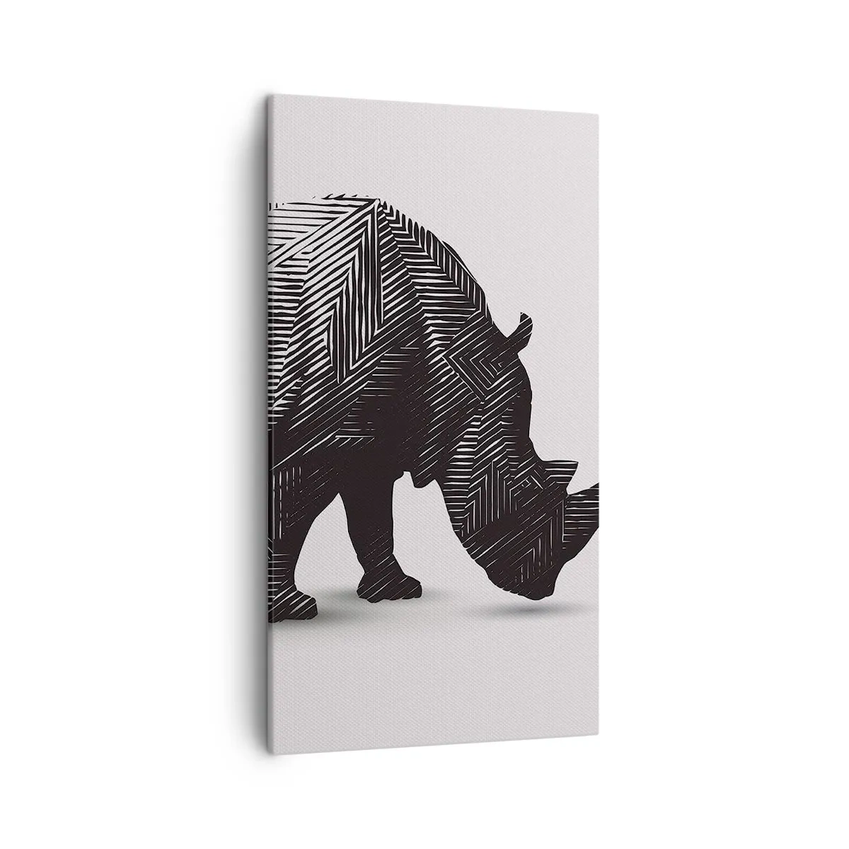 Quadro em tela - A beleza geométrica da natureza - 45x80 cm