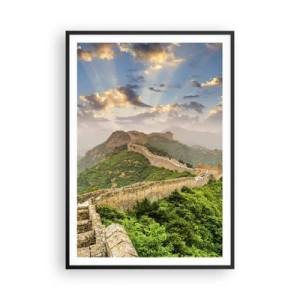 Pôster com moldura preta - Grandeza eterna - 70x100 cm