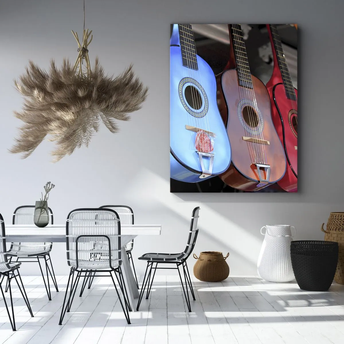 Quadro em tela - Vibrações latinas - 50x70 cm