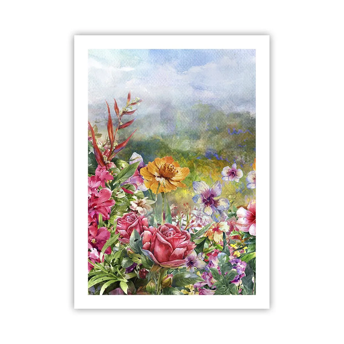 Pôster - O jardim que enlouqueceu - 50x70 cm