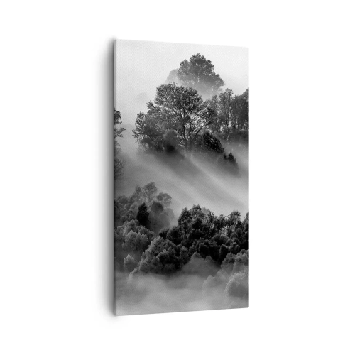 Quadro em tela - Levantar-se do sono - 55x100 cm