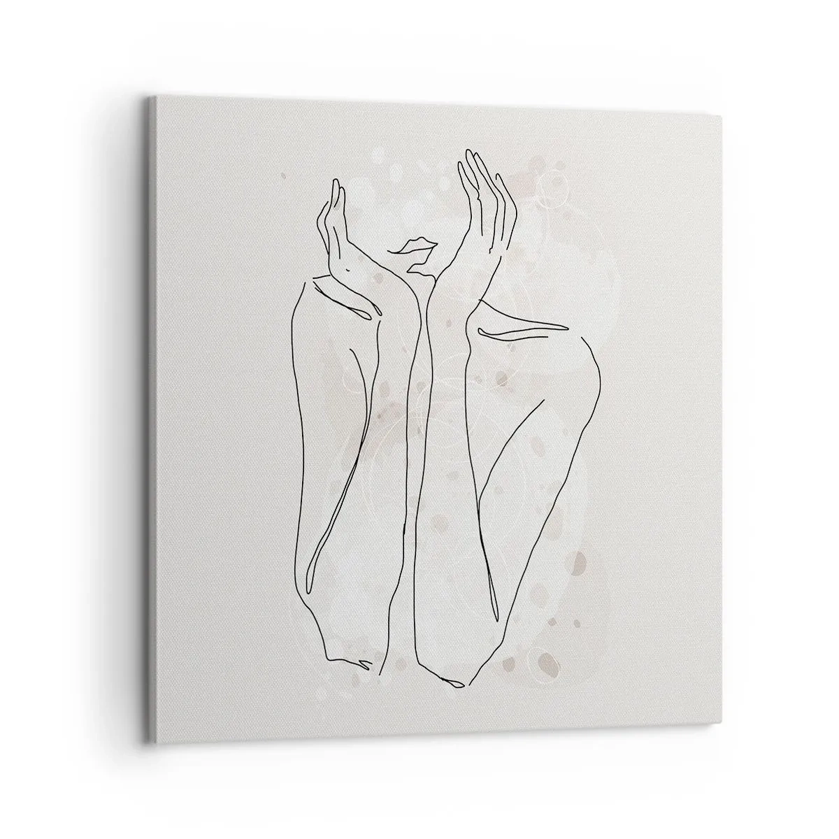 Quadro em tela - Momento de sonho - 60x60 cm