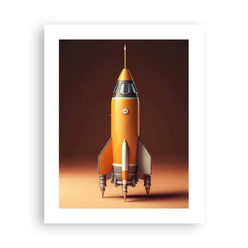 Pôster - Tudo começa com um sonho - 40x50 cm