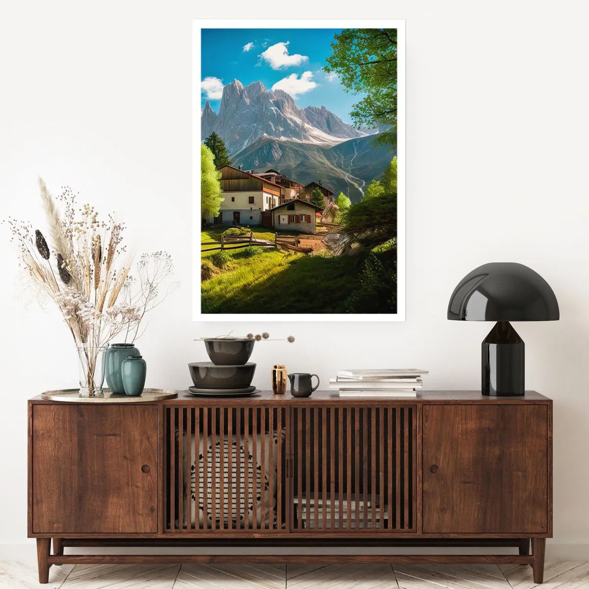 Pôster - Idílio alpino - 61x91 cm