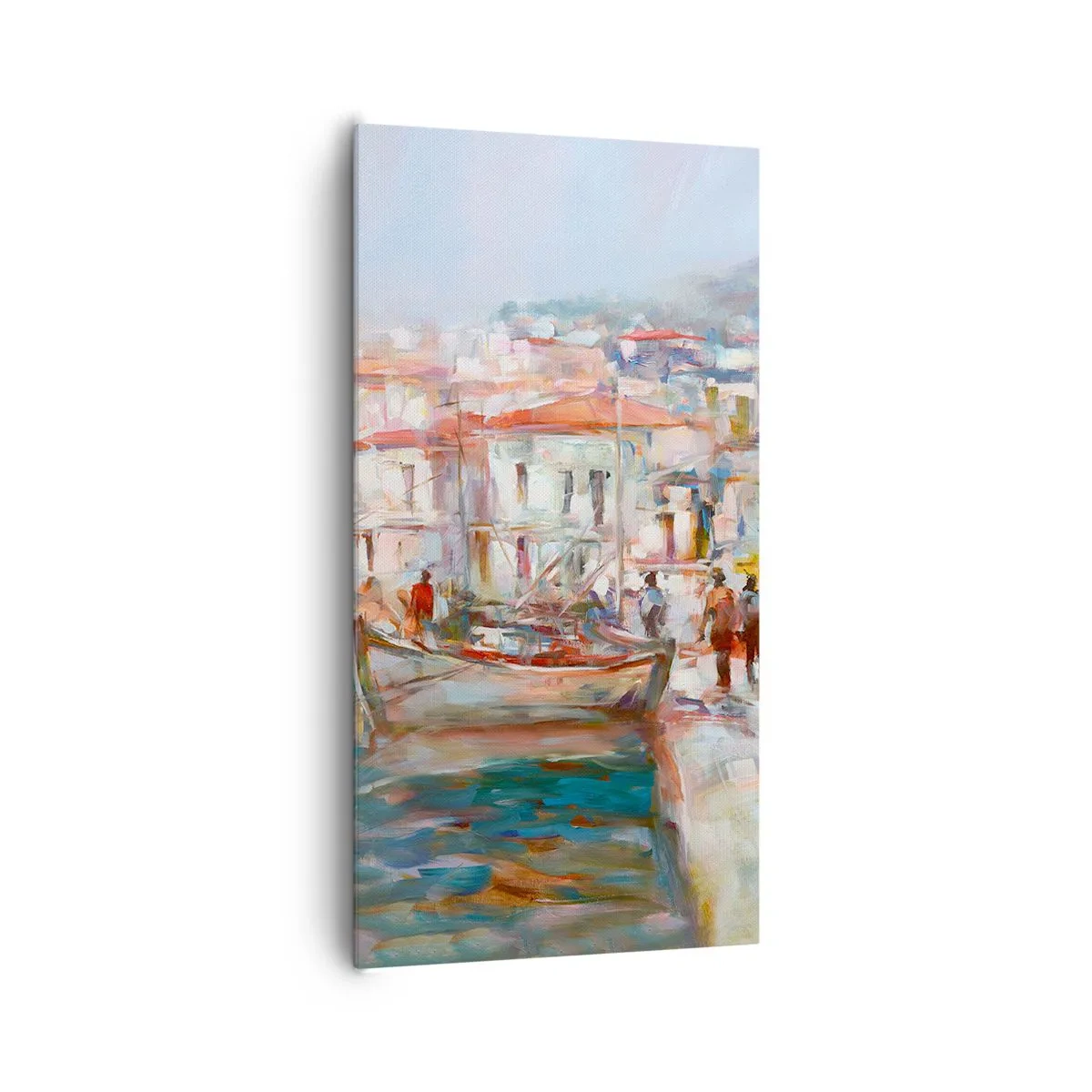 Quadro em tela - Férias em pastel - 65x120 cm