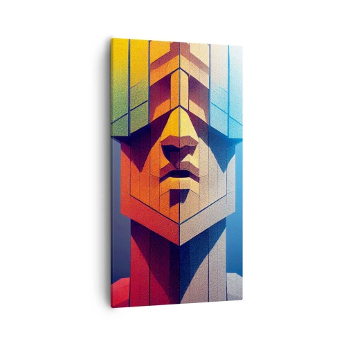 Quadro em tela - Um homem de princípios - 55x100 cm