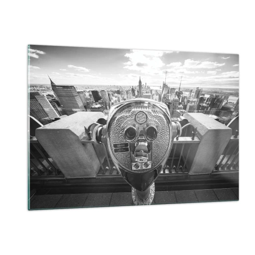 Quadro em vidro - A cidade das cidades - 120x80 cm