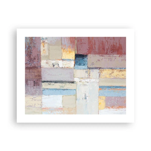 Pôster - A paz da geometria - 50x40 cm