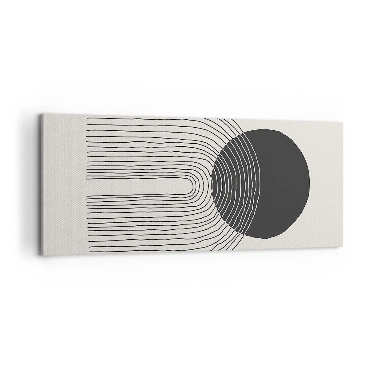 Quadro em tela - Tremores e confiança - 100x40 cm