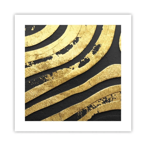 Pôster - Tudo flui - 40x40 cm