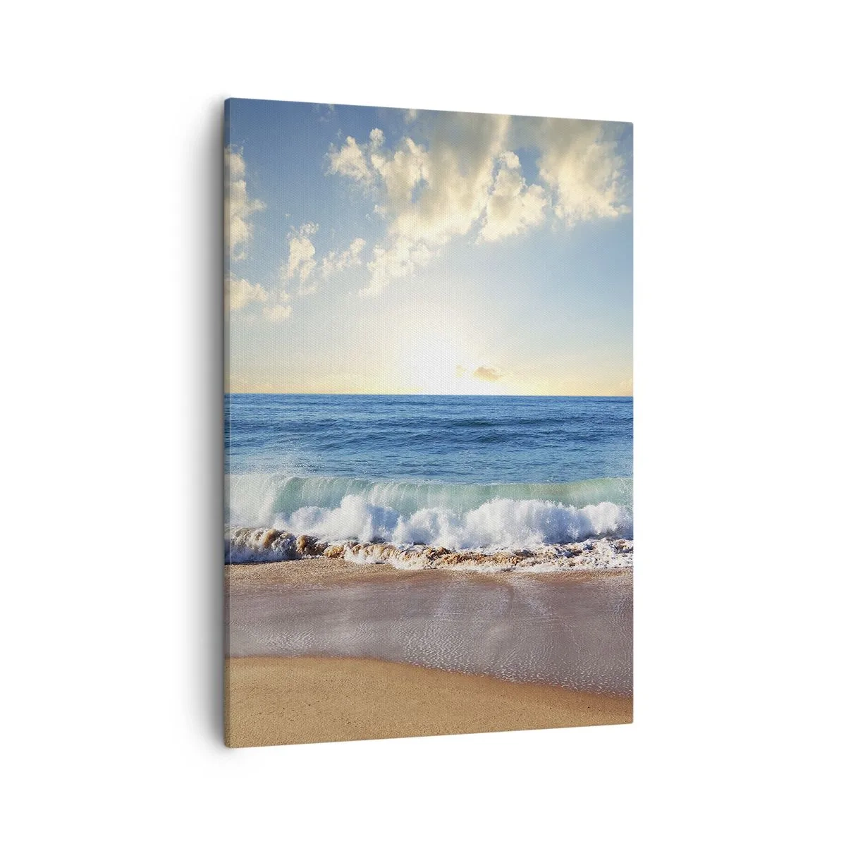 Quadro em tela - Movimento e quietude ao mesmo tempo - 50x70 cm