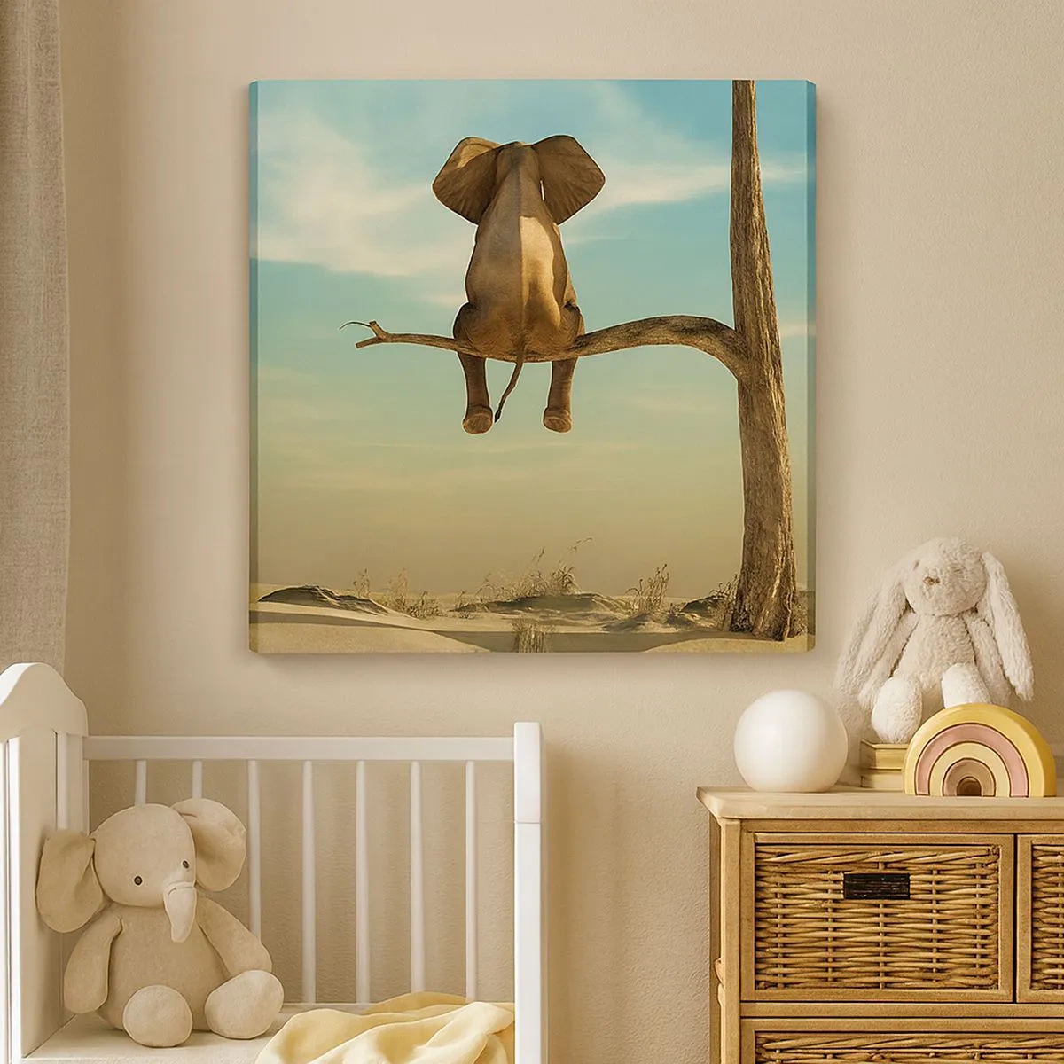 Quadro em tela - Um novo ponto de vista - 30x30 cm