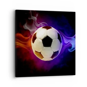 Quadro em tela - O poder mágico do jogo - 30x30 cm