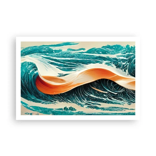 Pôster - O sonho de um surfista - 91x61 cm